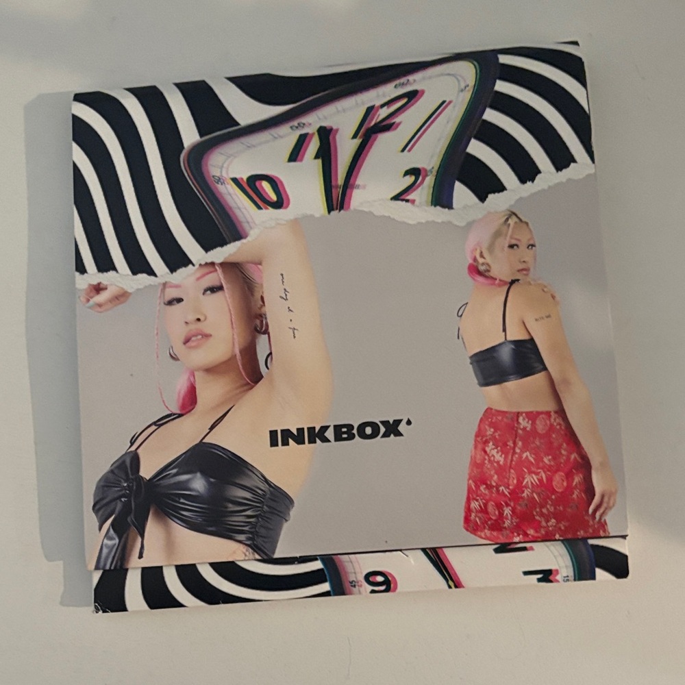 Temporary Tattoo Set - Black and Pink by INKBOX